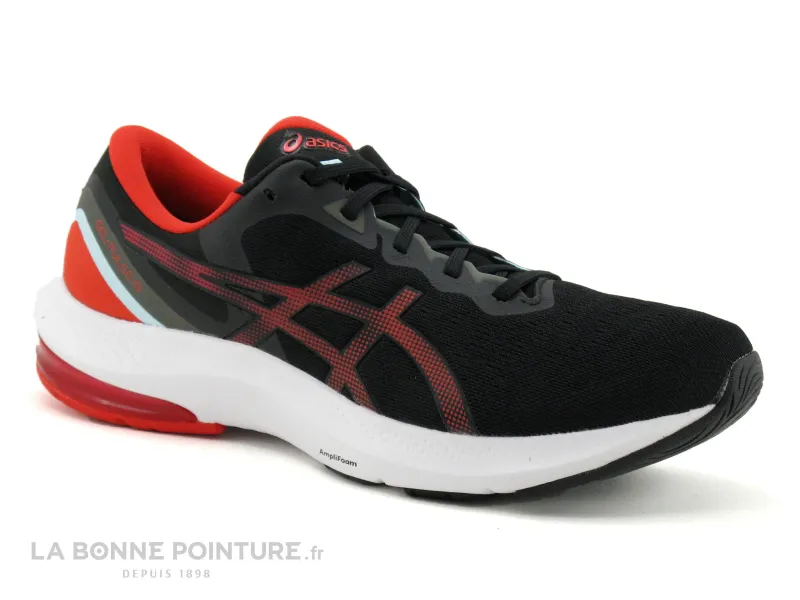 Achat chaussures Asics Homme Chaussure de Sport, vente Asics GEL PULSE 13 1011B175 Noir Rouge Vert - Basket running Homme
