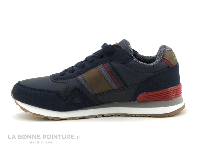 Achat chaussures Lois Homme Basket, vente Lois 64146 navy - Basket basse Homme bleu marine