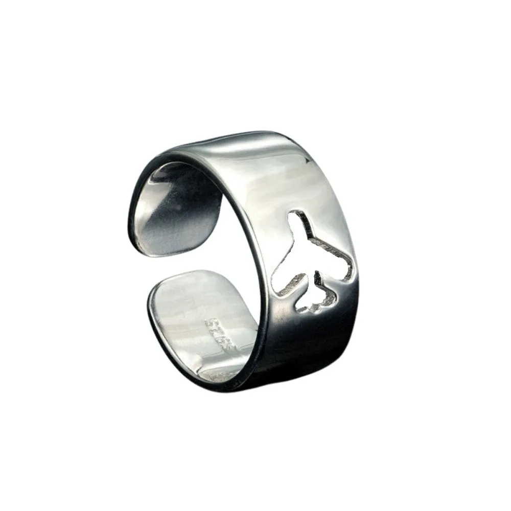 Bague Avion Duo