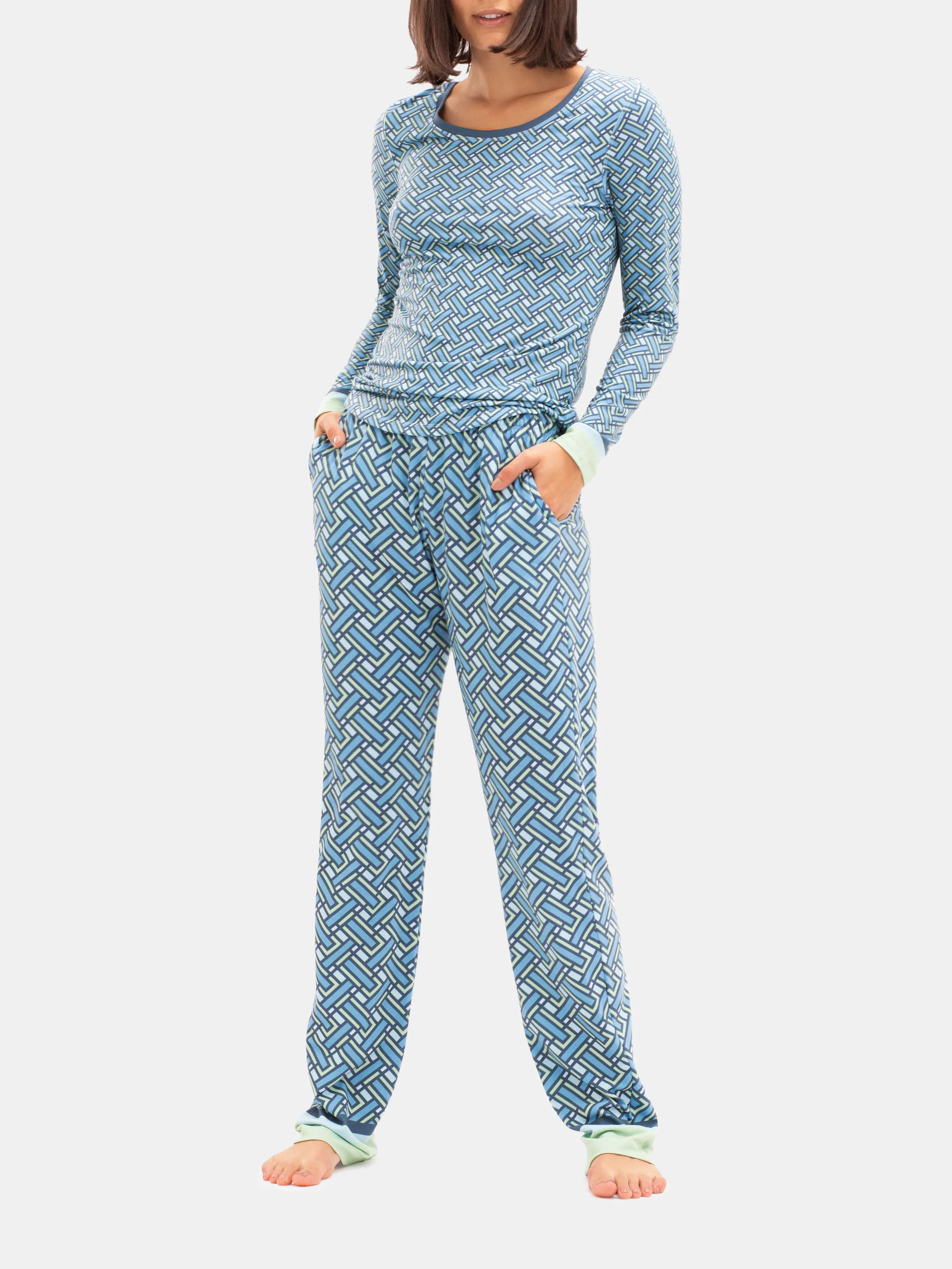 Ensemble de pyjama personnalisé pour homme et femme
