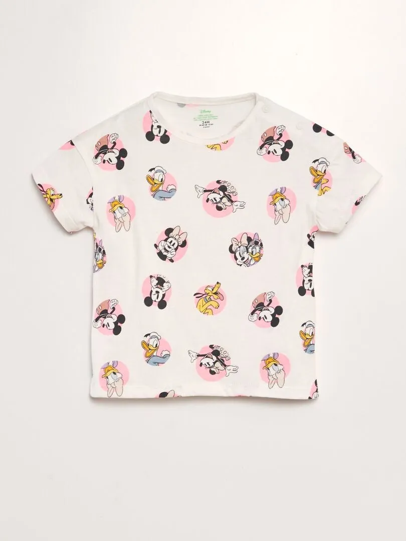 Ensemble de pyjama 'Disney' - 2 pièces - Blanc