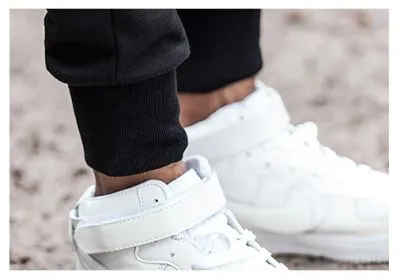Pantalon Joggers en Coton avec Fermetures Eclaire Genoux
