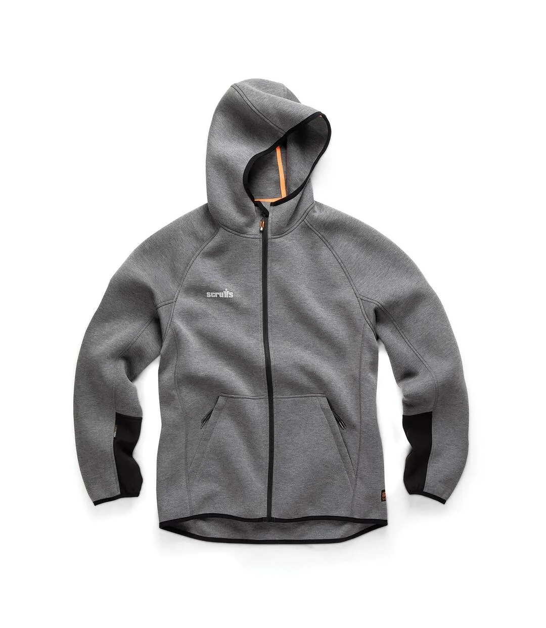 Sweat à capuche trade homme anthracite Scruffs