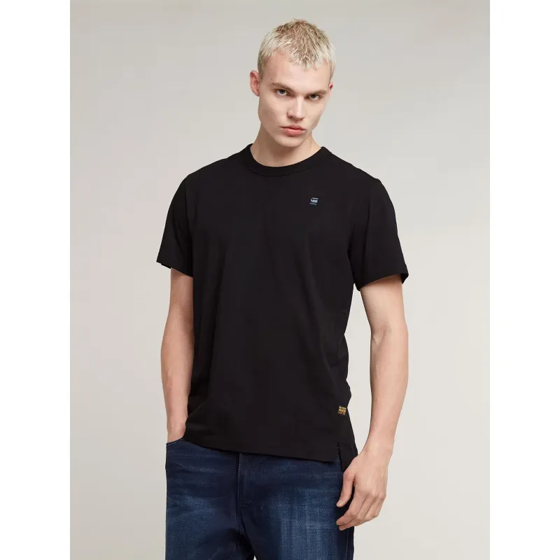 T-shirt logo ezio 2 bleu marine homme - Teddy Smith | wimod