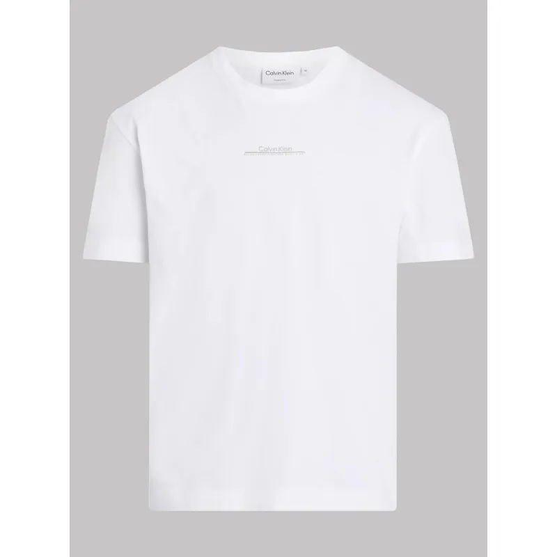 T-shirt logo ezio 2 bleu marine homme - Teddy Smith | wimod