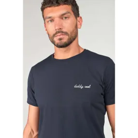 Tee-Shirt SCULLY bleu en coton Le Temps des Cerises - T-shirt / Polo Homme sur MenCorner